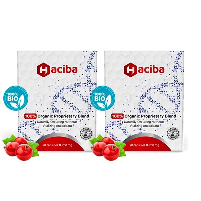 Haciba capsules for cystitis