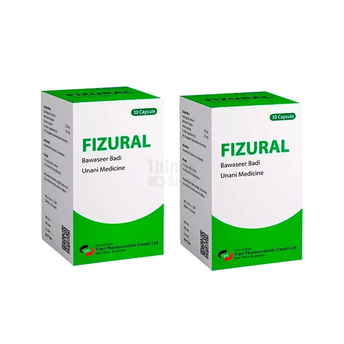 Fizural capsules for hemorrhoids