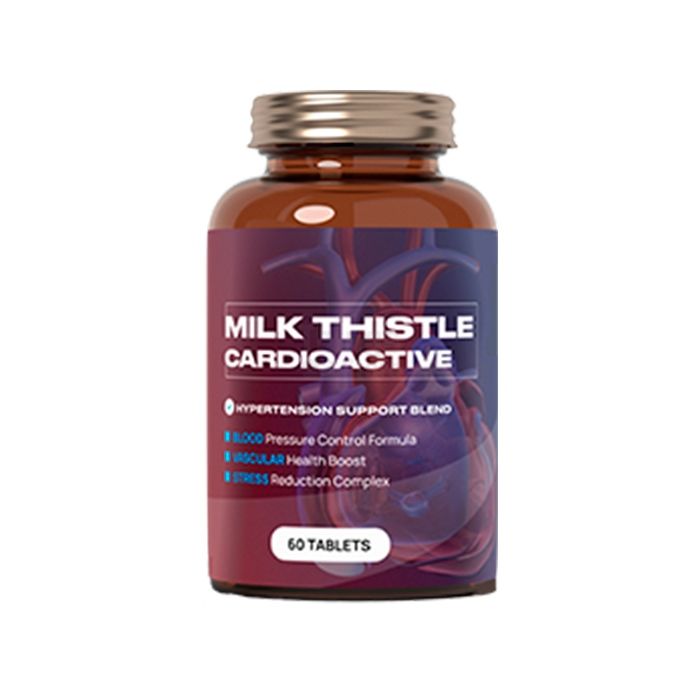 Milk Thistle CardioActive remedy for high blood pressure