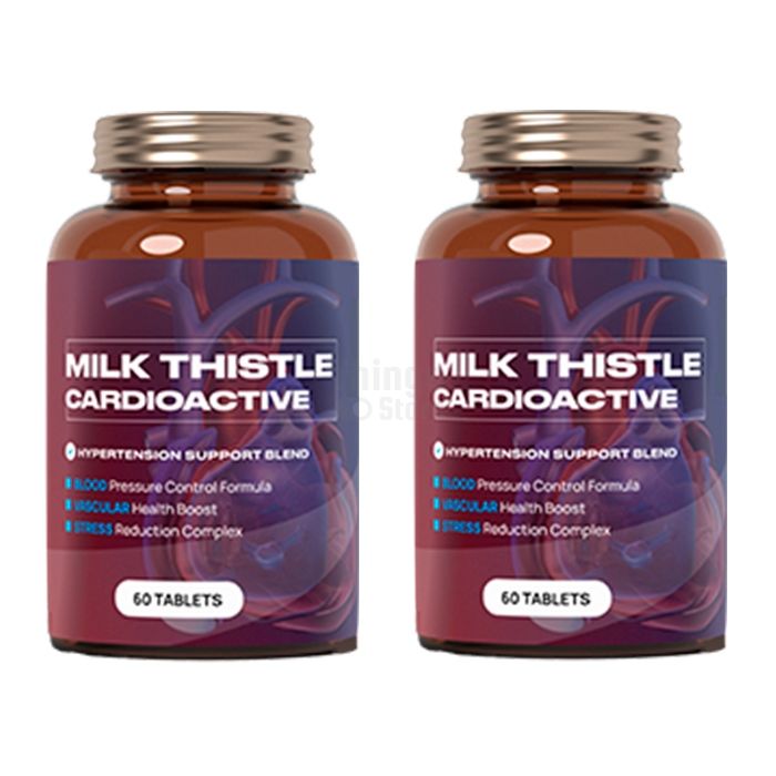 Milk Thistle CardioActive remedy for high blood pressure