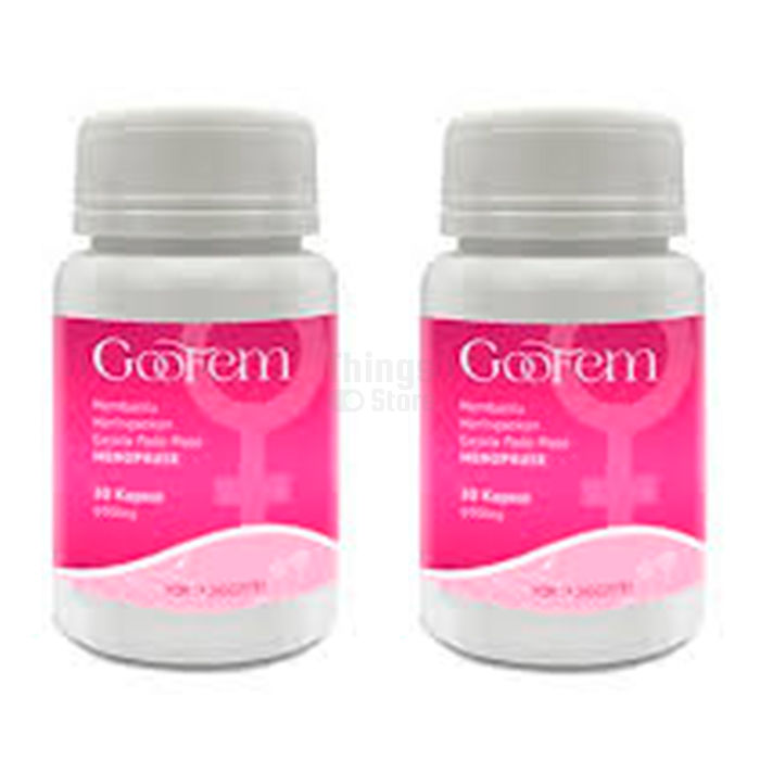 Goofem product for the health of the genitourinary system